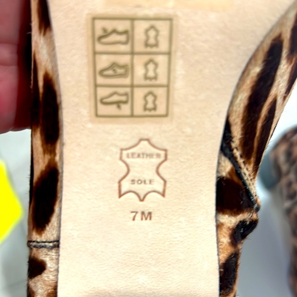 Tory Burch cheetah cowhide booties size 7 - Picture 3 of 6